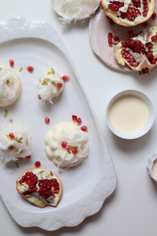 Orange Blossom Panna Cotta