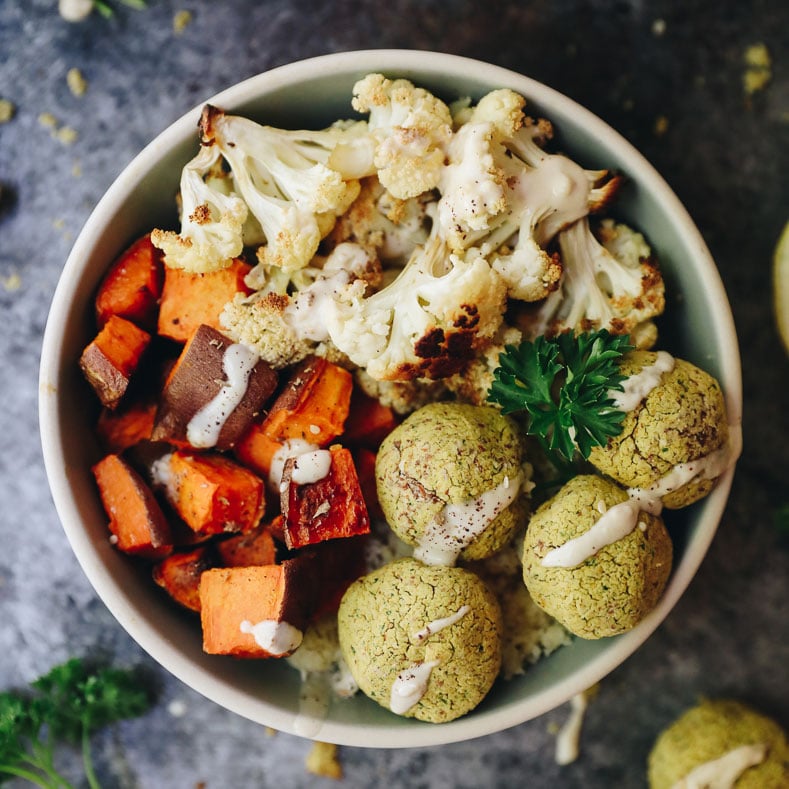 Baked Falafel Bowl